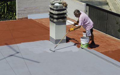 Roof Coating detail